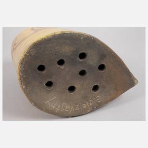 Ernst Neizvestny, abstrakter Keramikkopf und Grafik