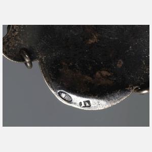 Russischer Silbergürtel in Niellotechnik