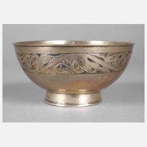 Russland Silberschale Niellotechnik