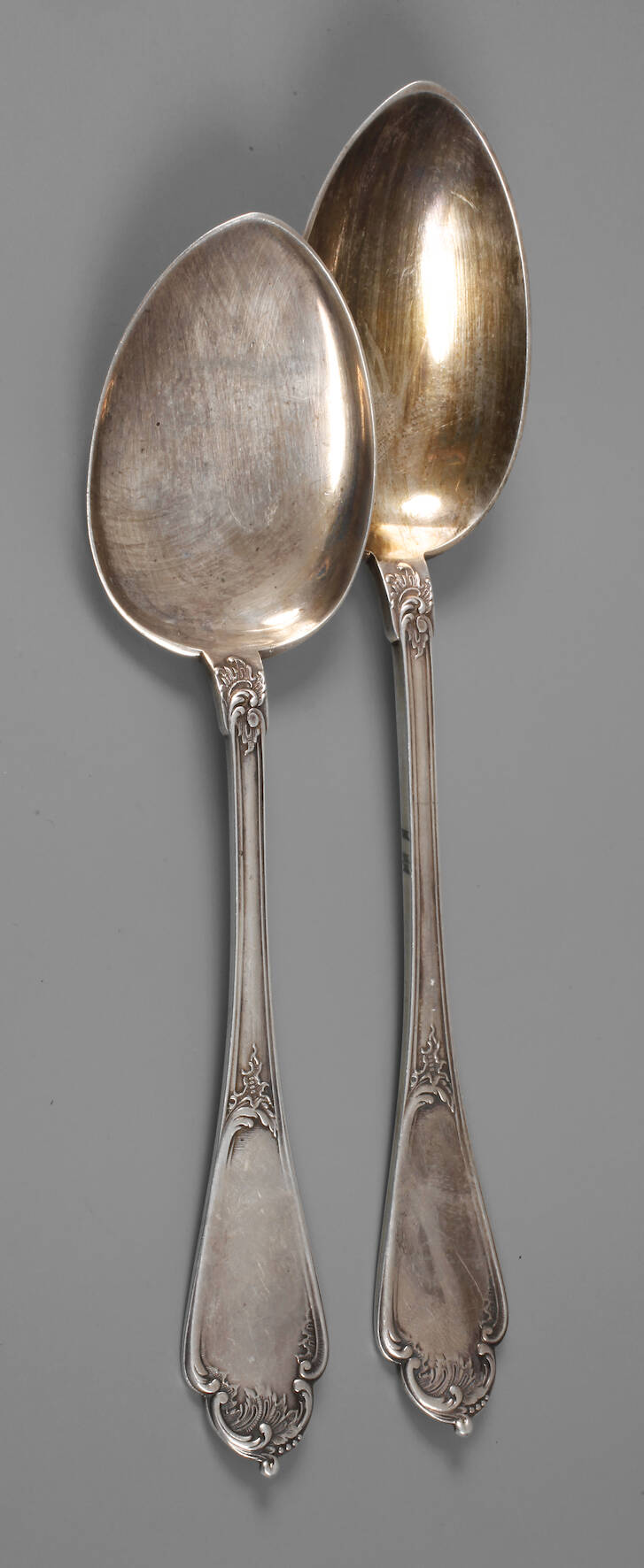 Paar Vorlegelöffel Carl Fabergé