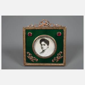 Bilderrahmen Massivgold nach Carl Fabergé