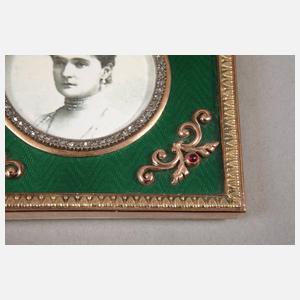 Bilderrahmen Massivgold nach Carl Fabergé