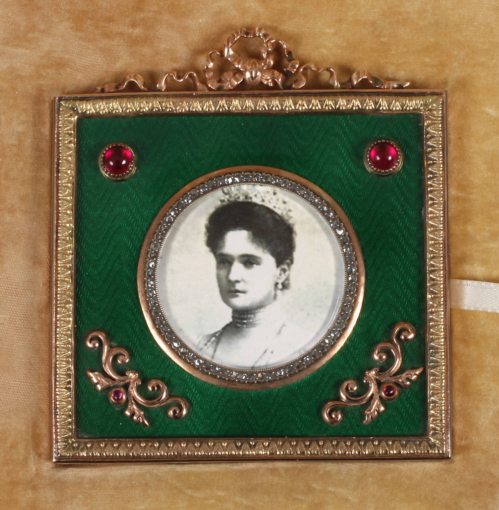 Bilderrahmen Massivgold nach Carl Fabergé