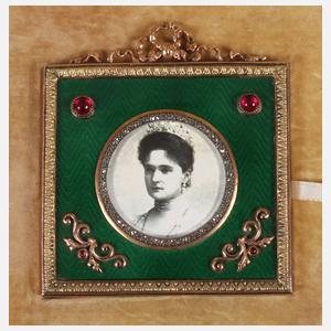 Bilderrahmen Massivgold nach Carl Fabergé