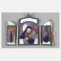 Anhänger Silber mit Marienbildnis111