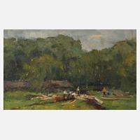 Holzfäller am Fluss111