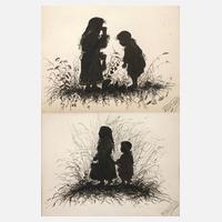 Elisabeth Merkurievna Boehm, Zwei Tuschezeichnungen111