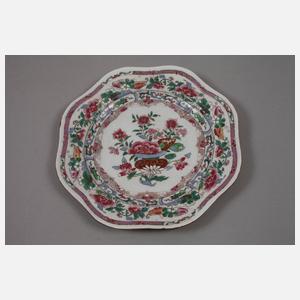 Vier Teller Famille rose