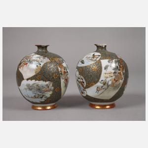 Paar Vasen Satsuma