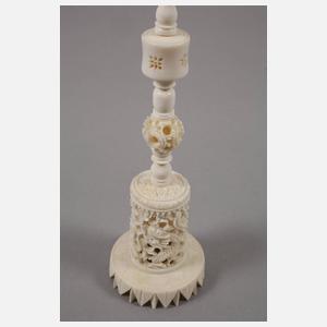 Kugel-in-Kugel Elfenbein