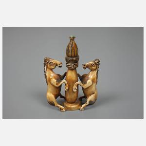 Konvolut Elfenbeinschnitzereien