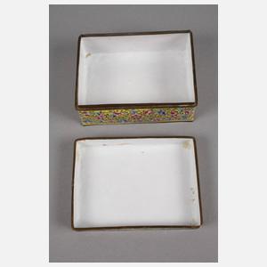 Deckeldose Cloisonné