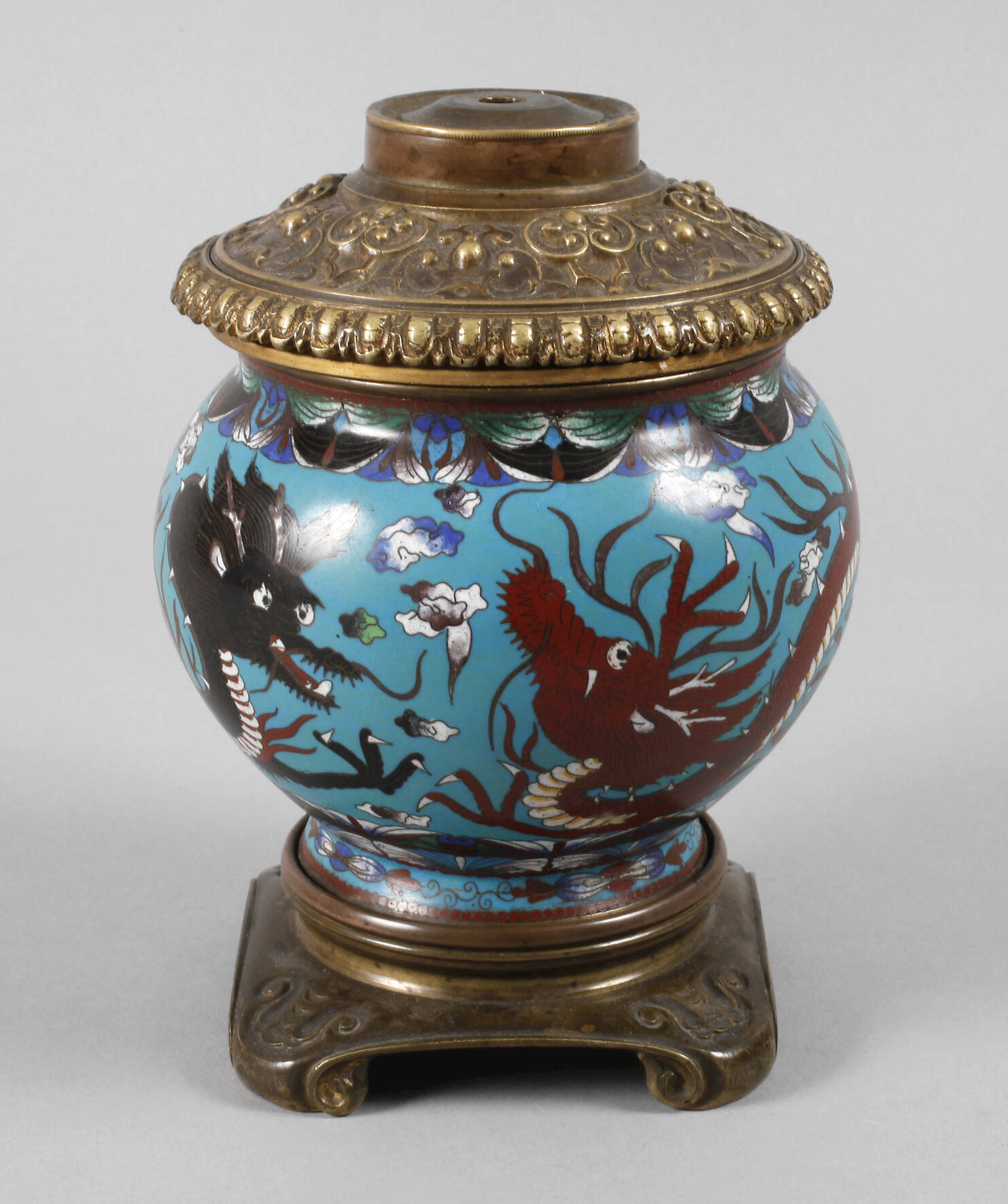 Lampenfuß Cloisonné