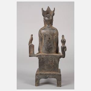 Bronzeplastik Guanyin