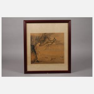 Ma Yuan, Enten unter Pflaumenblüte