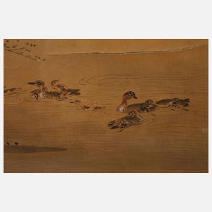 Ma Yuan, Enten unter Pflaumenblüte