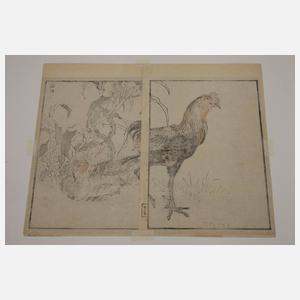 Fünf Farbholzschnitte