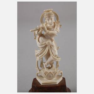 Kleine Elfenbeinschnitzerei