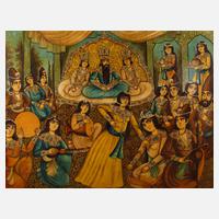 Persische Kaffeehausmalerei111