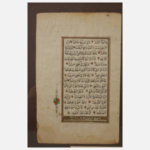 Osmanische Handschrift