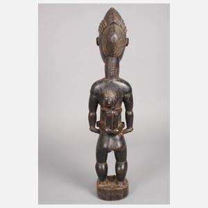 Geschnitzte Fruchtbarkeitsfigur