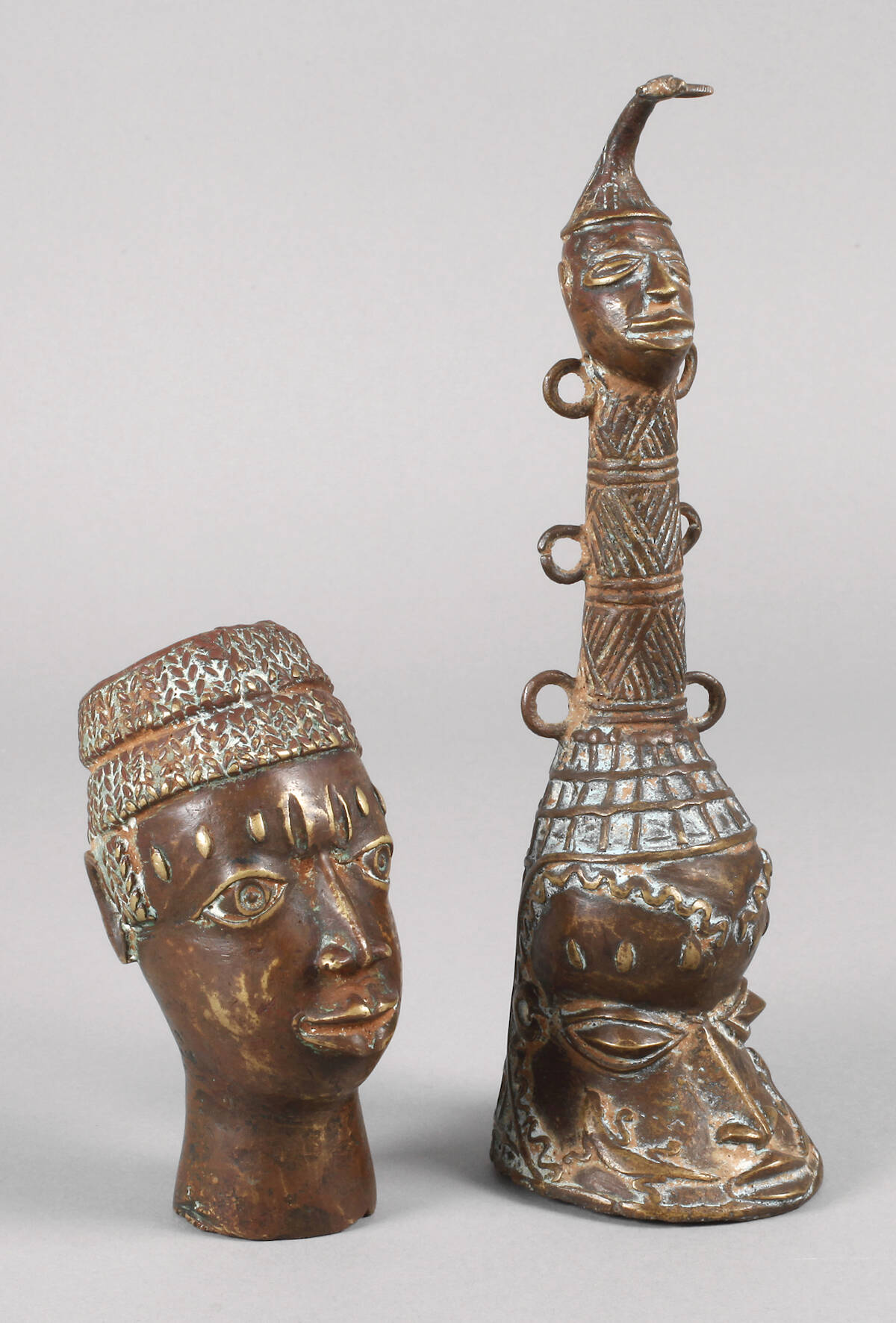 Paar Bronzeplastiken