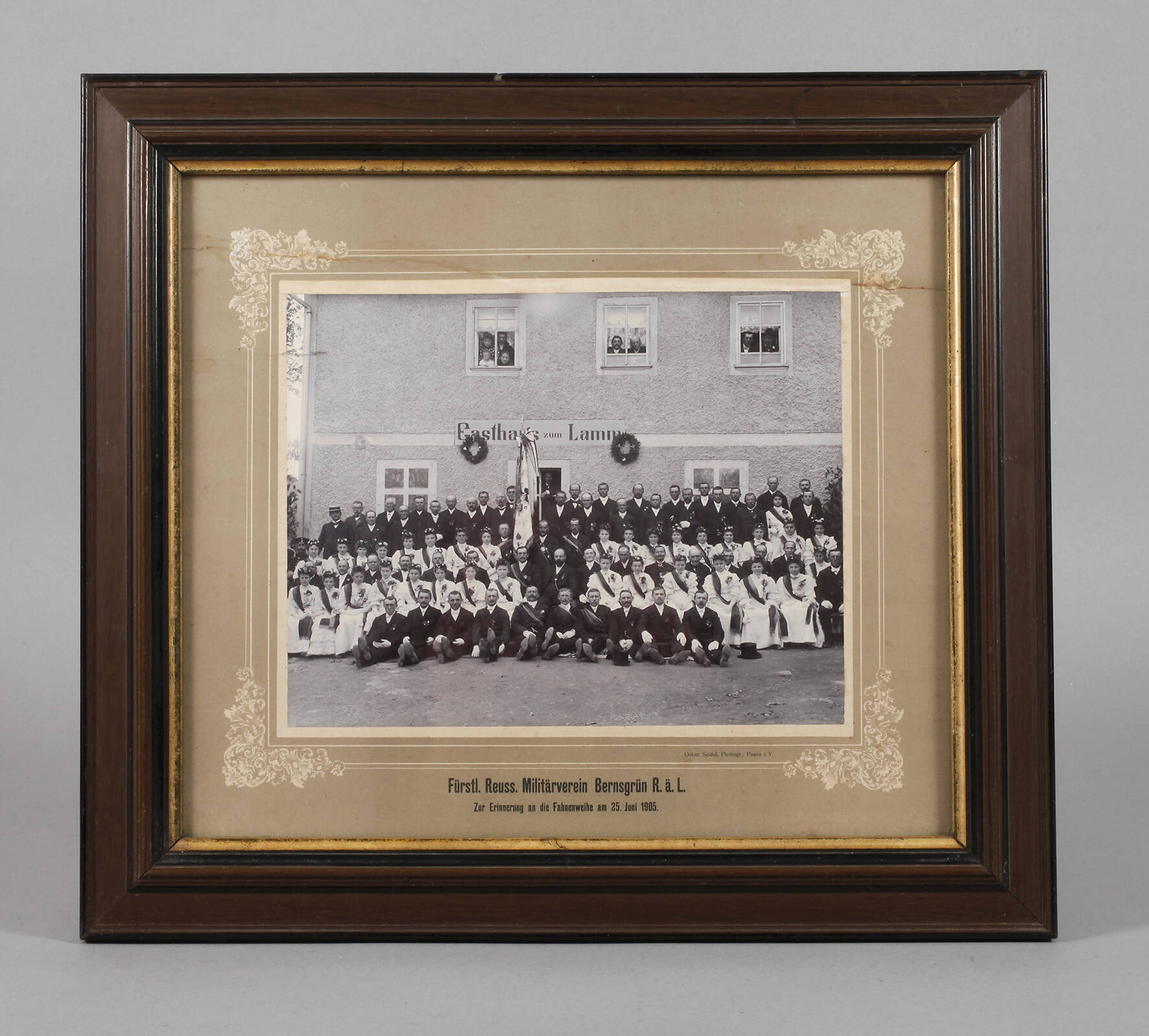 Aufnahme Militärverein Bernsgrün