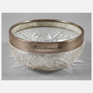 Kristallglasschale Infanterieregiment 103