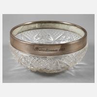 Kristallglasschale Infanterieregiment 103111