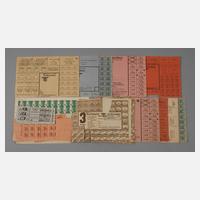 Konvolut Lebensmittelmarken111