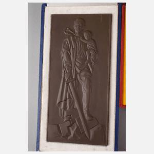 Konvolut Plaketten Buchenwald/Sachsenhausen