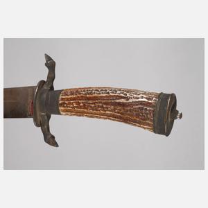 Jagddegen/überlanger Hirschfänger