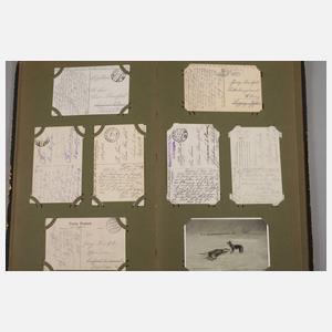 Ansichtskartenalbum 1. Weltkrieg