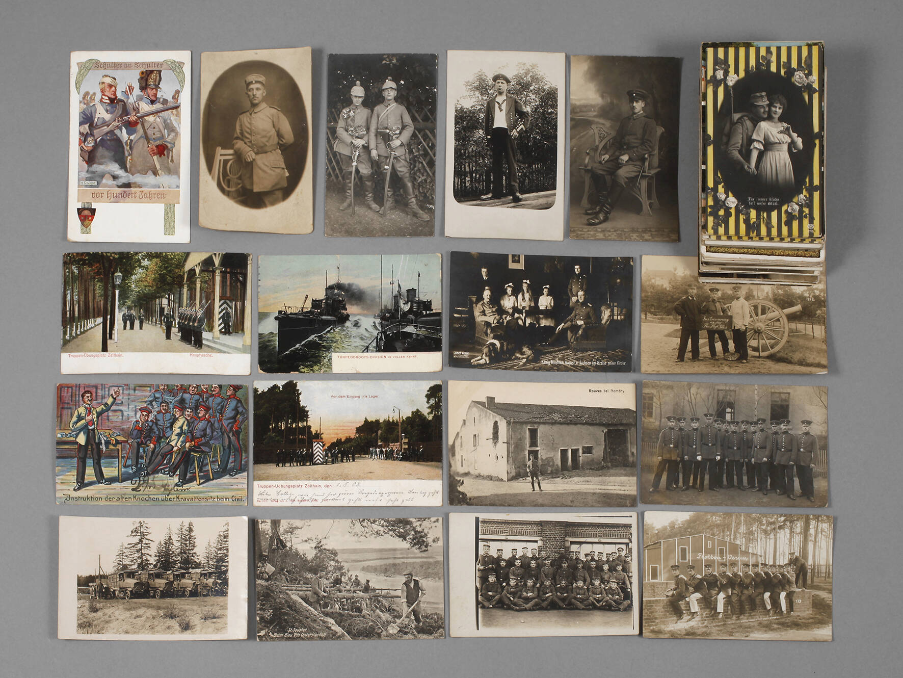 Konvolut Ansichtskarten 1. Weltkrieg