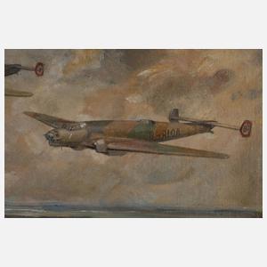 Gemälde Luftwaffe