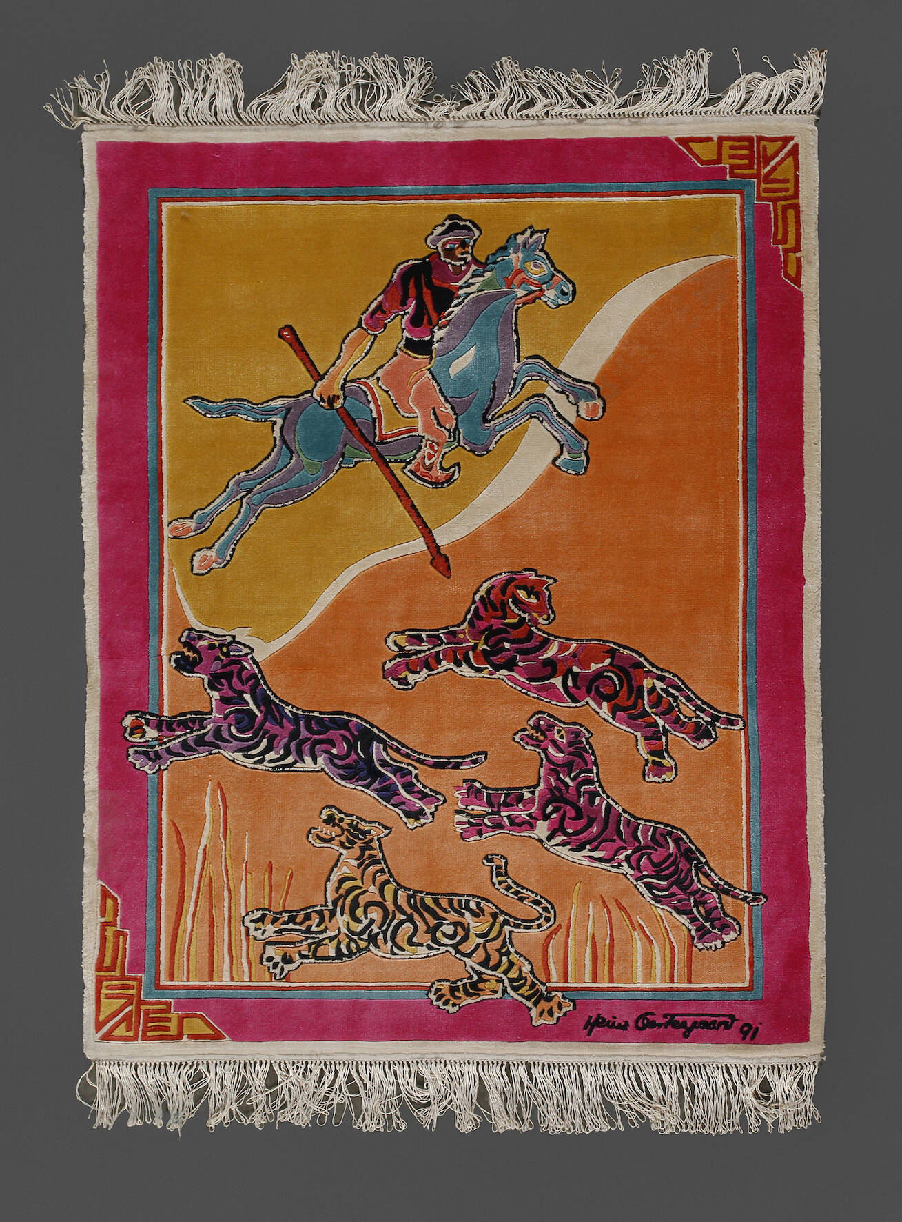 Künstlerteppich Heinz Oestergaard