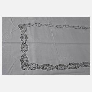 Banketttafeltuch mit Spitzenbesatz