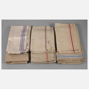 Konvolut Mangeltücher