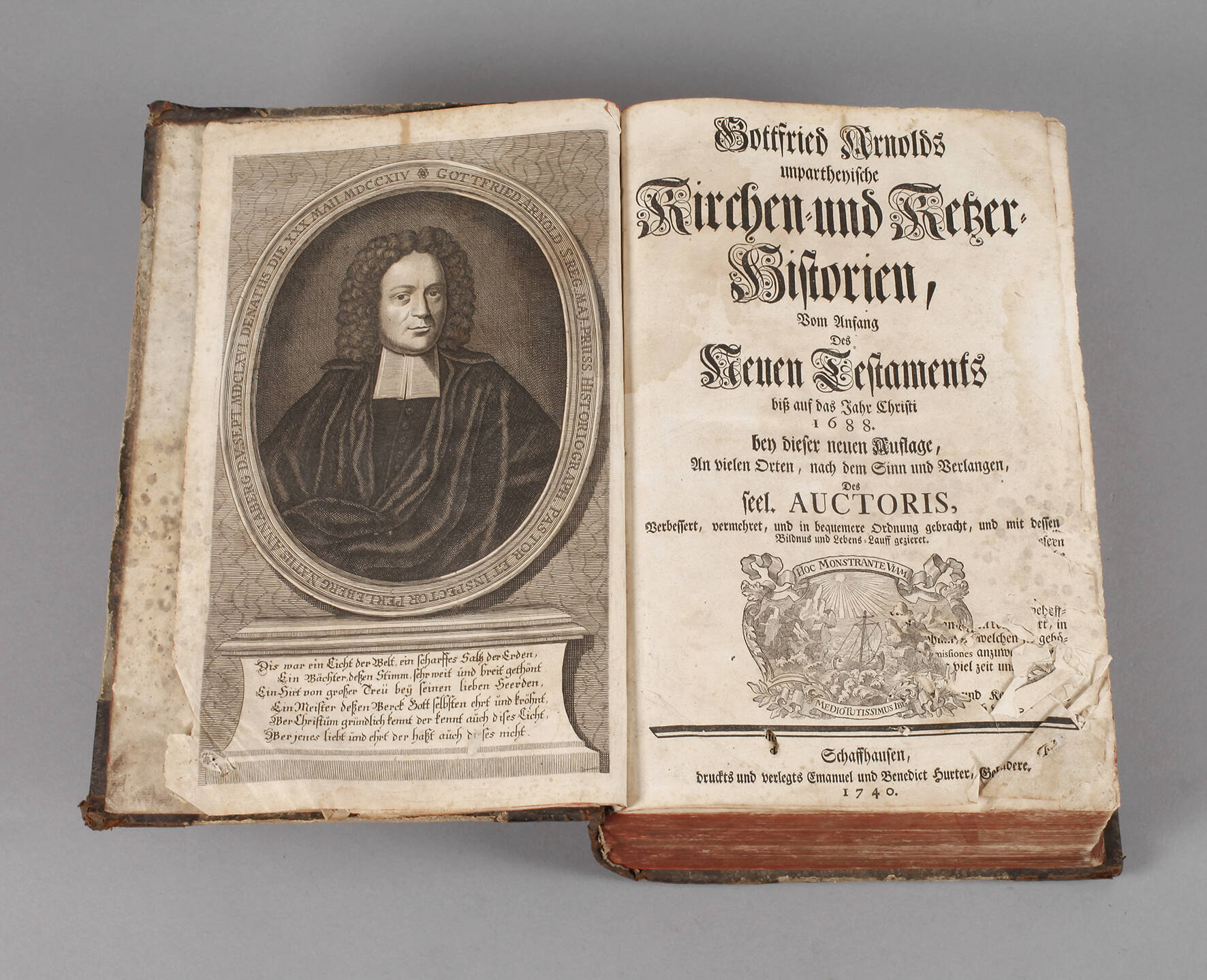 Gottfried Arnolds unpartheyische Kirchen- und Ketzerhistorien