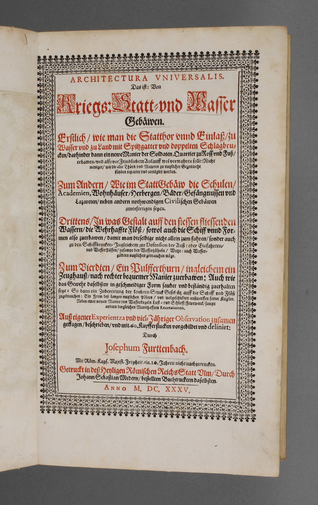 Architectura universalis