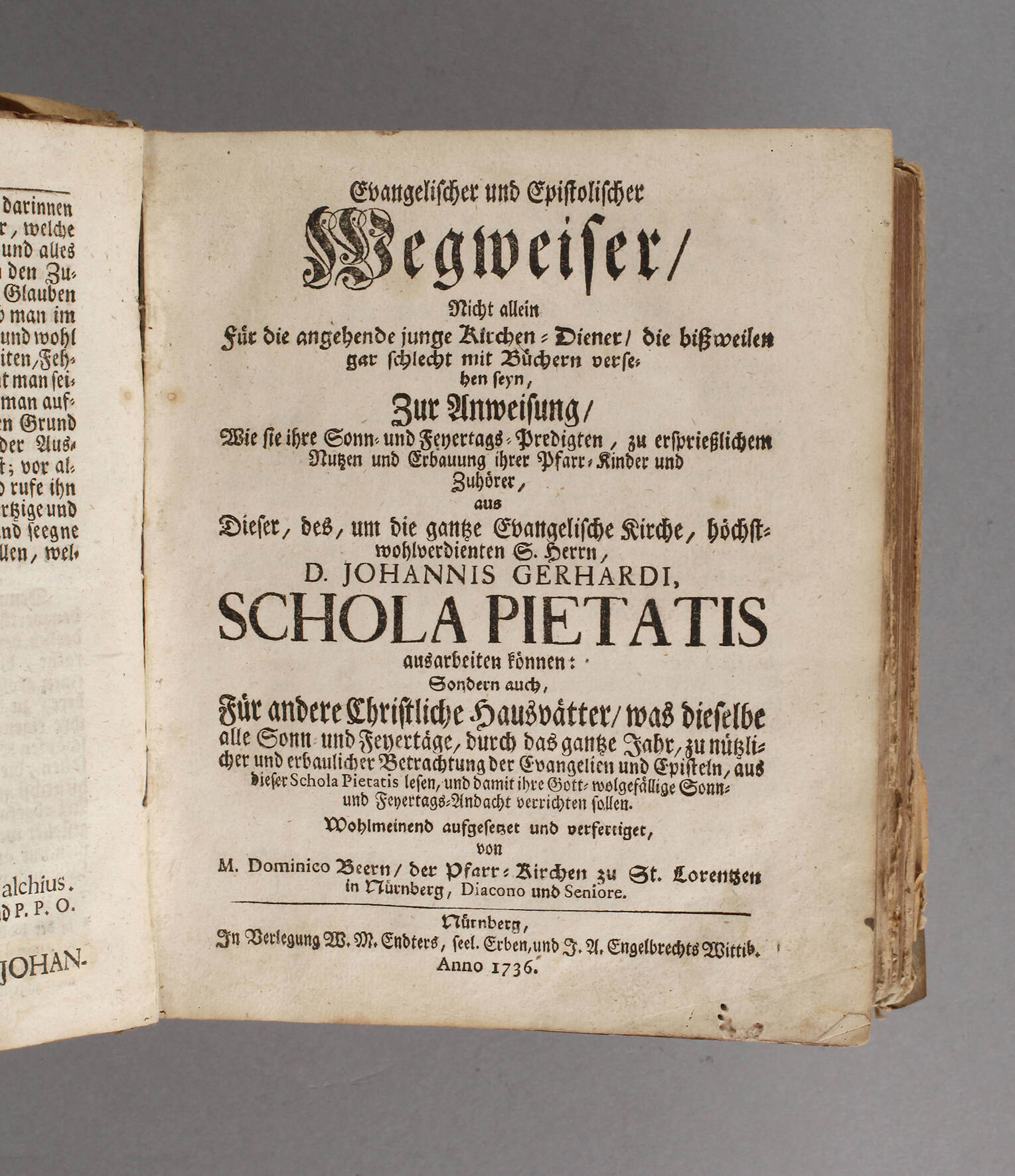 Johann Gerhards Schola Pietatis