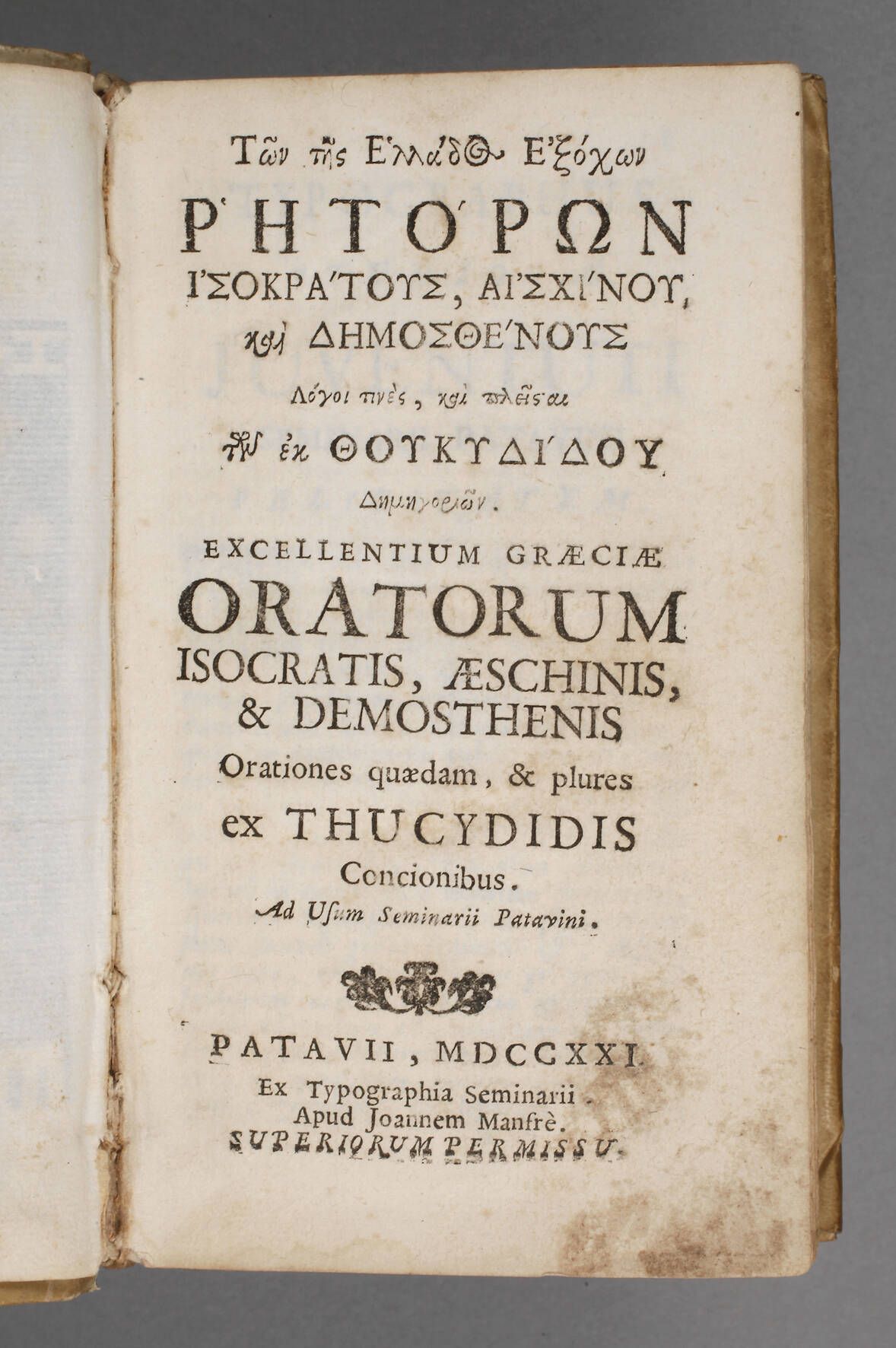 Sammlung attischer Redner