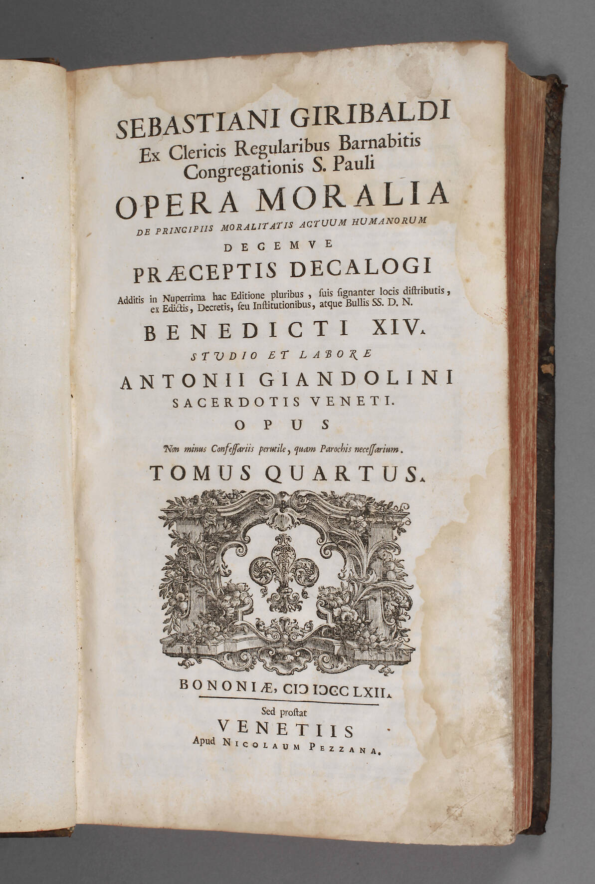 Sebastiani Giribaldi Opera Moralia