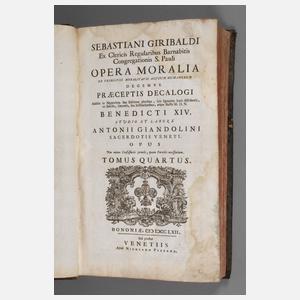 Sebastiani Giribaldi Opera Moralia