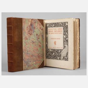 Goethe und seine Freunde im Briefwechsel