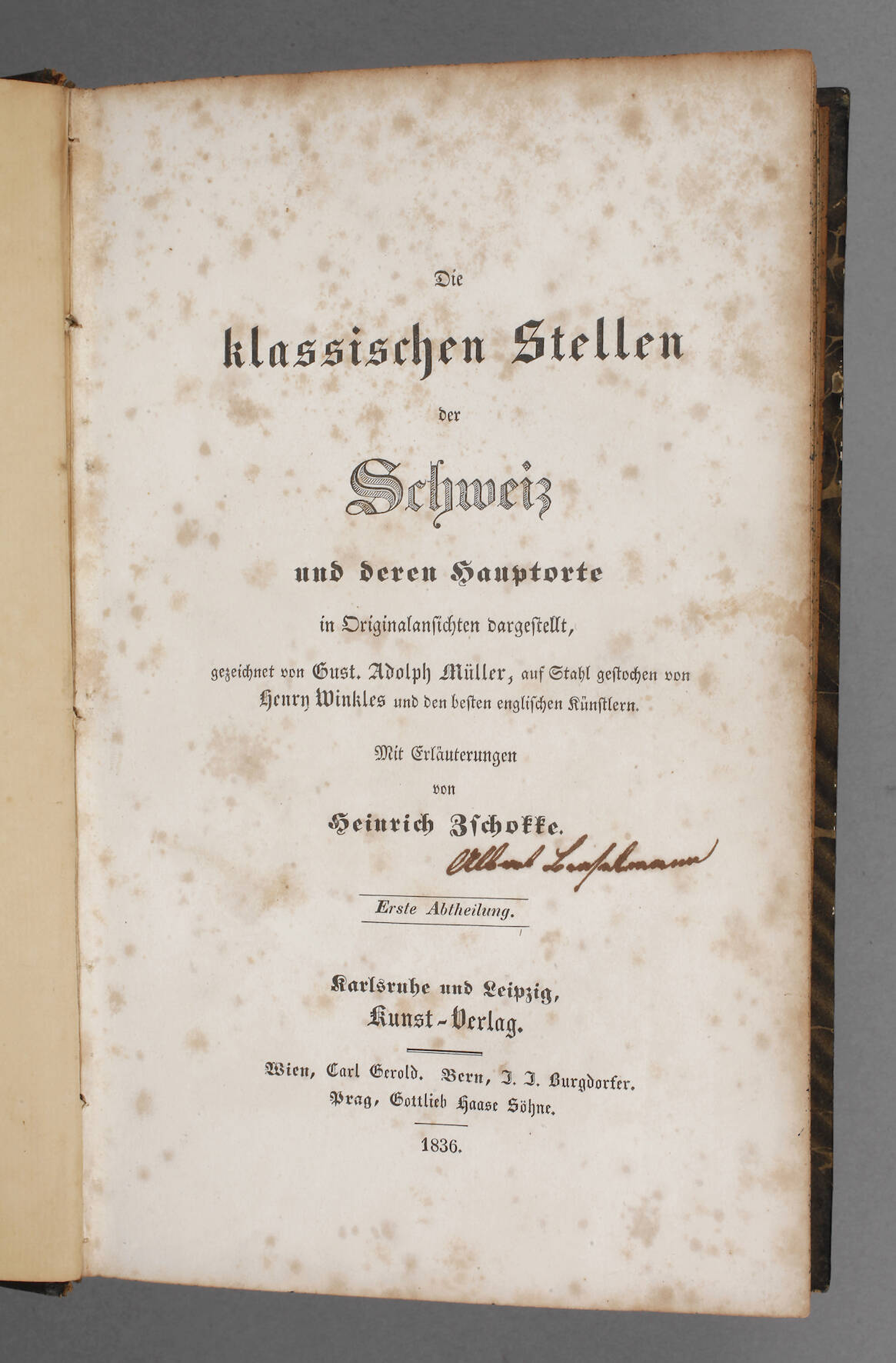 Die klassische Stellen der Schweiz