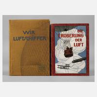 Zwei Bücher Anfänge der Luftfahrt111