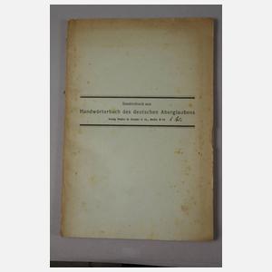 Zwei "abergläubige" Schriften