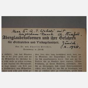 Zwei "abergläubige" Schriften