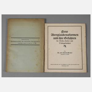 Zwei "abergläubige" Schriften